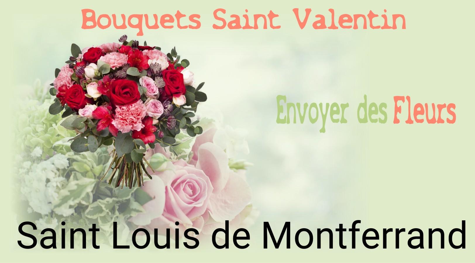 Roses de Saint-Valentin livrées à Saint-Louis-de-Montferrand